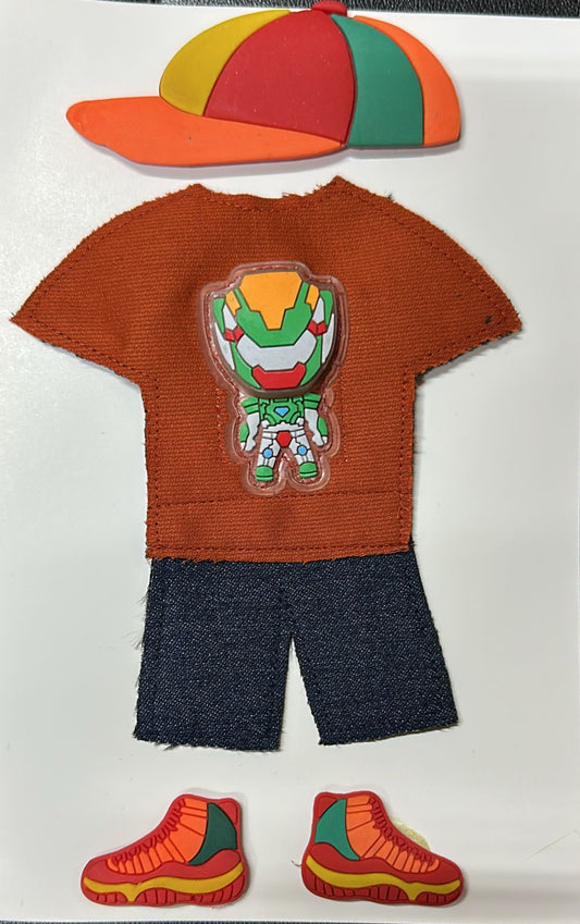 Caps Sets (Orange)